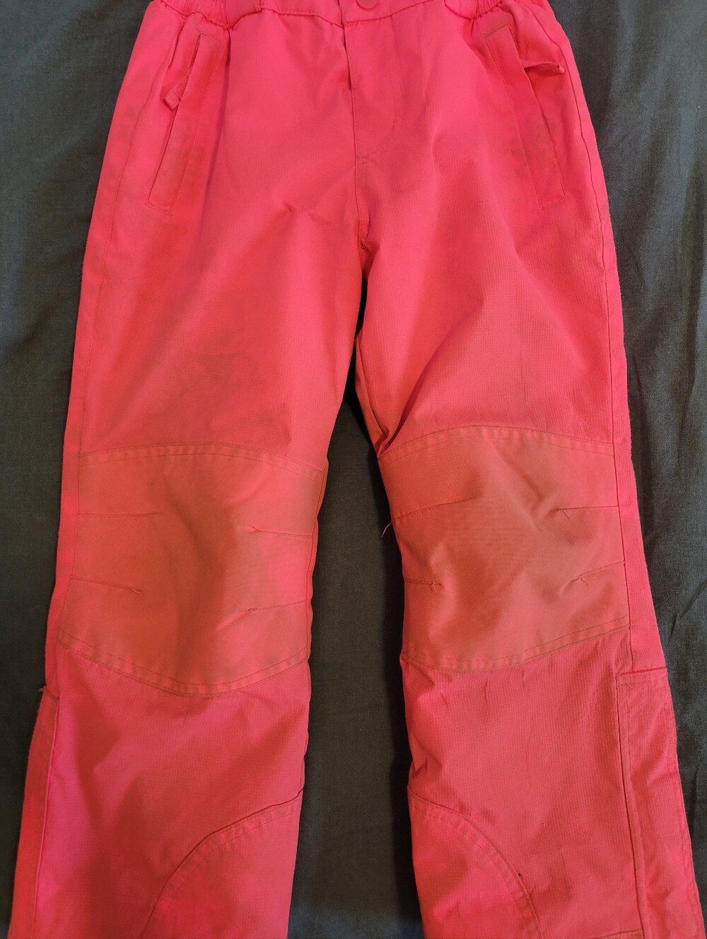 Girl's Pink Outdoor Snow Pants - 5-6T